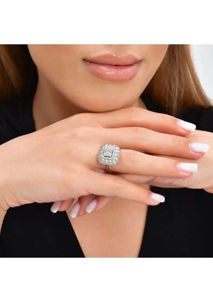 2,00 Karat Pırlanta Baget Yüzük modelleri