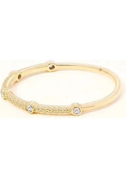 0,05 Karat Pırlanta Minimal Yüzük modelleri