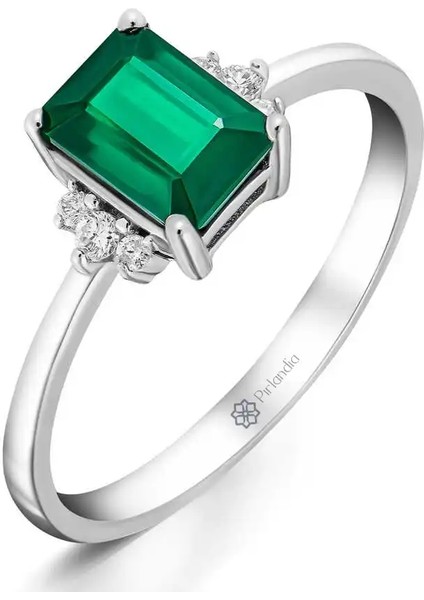 0,90 Karat Pırlanta Ametist Yüzük fiyatları