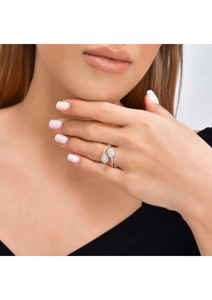 0,48 Karat Pırlanta Baget Yüzük modelleri