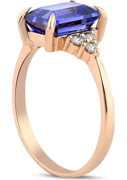 3,18 Karat Pırlanta Safir Yüzük fiyatları