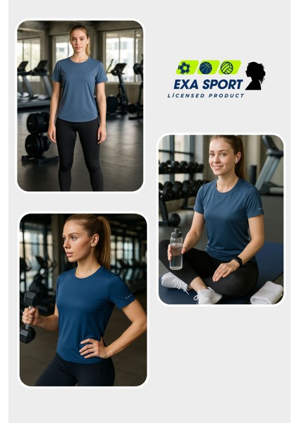 Kadın Sporcu Tişört Nefes Alabilir Hızlı Kuruyan Rahat Kesim Antrenman Üstü, Kadın T-Shirt indirimleri