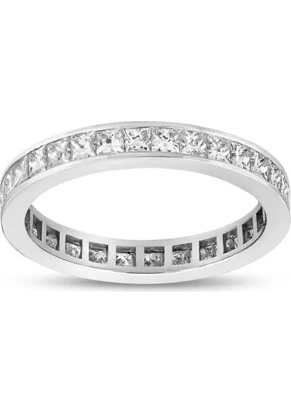 1,50 Karat Prenses Pırlanta Tamtur Yüzük