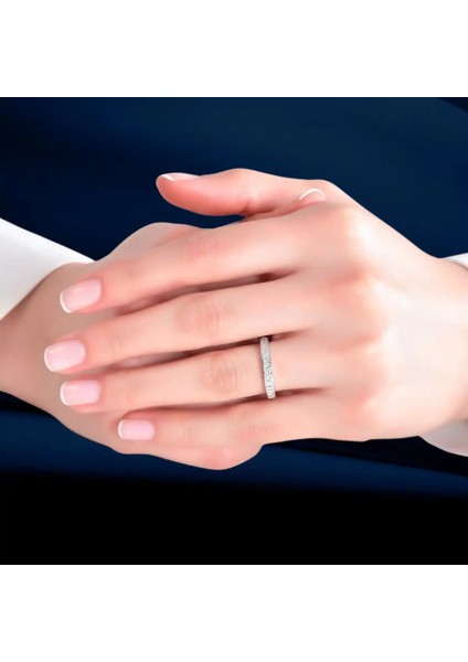 1,50 Karat Prenses Pırlanta Tamtur Yüzük modelleri