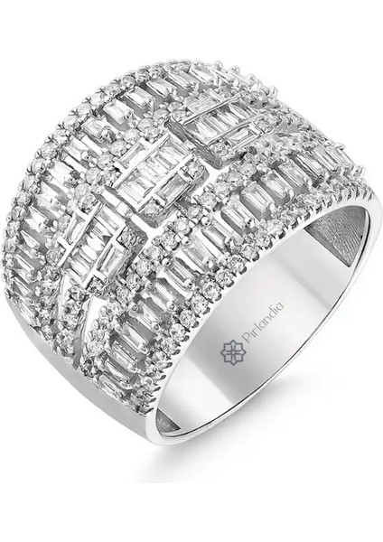 1,24 Karat Pırlanta Baget Yüzük fiyatları