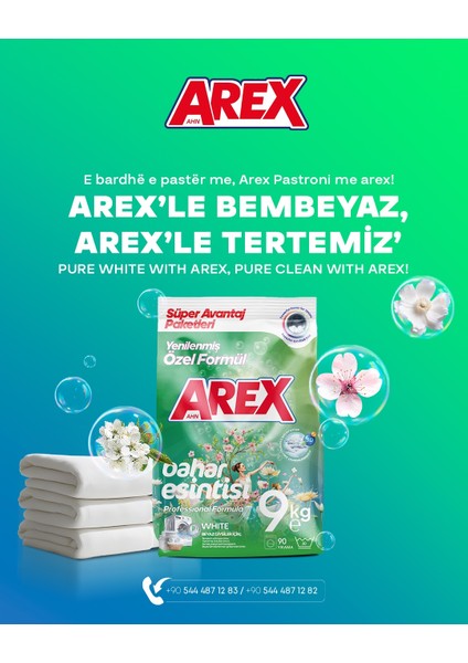 "büyük Ekonomi Paketi ; 18 kg Toz Çamaşır Deterjanı Color&white, Bulaşık Makinesi Tableti 30 Adet indirimleri