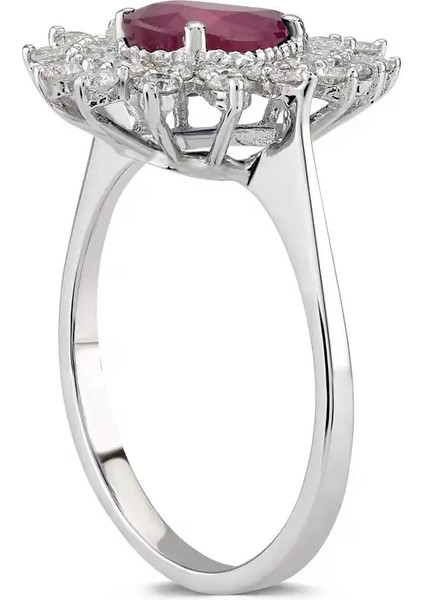 2,30 Karat Pırlanta Yakut Yüzük fiyatları