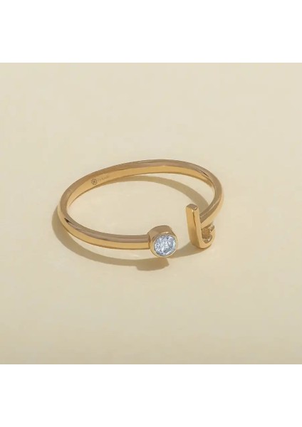 0,03 Karat Pırlanta J Harfi Yüzük fiyatları