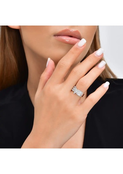 0,87 Karat Pırlanta Baget Yüzük modelleri