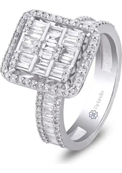 1,09 Karat Pırlanta Baget Yüzük fiyatları