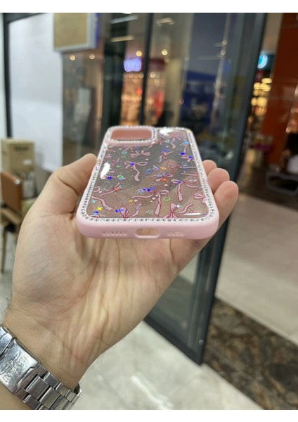 Iphone 15 Pro Max Kenarları Elmas Taşlı Kapak Premium Darbe Korumalı Kılıf fiyatları