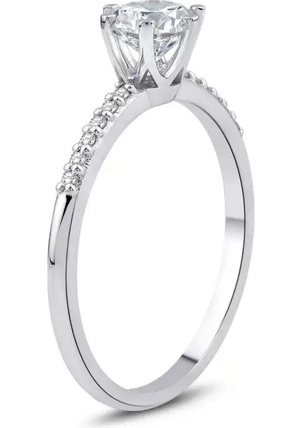 1,50 Karat Pırlanta Topaz Yüzük fiyatları