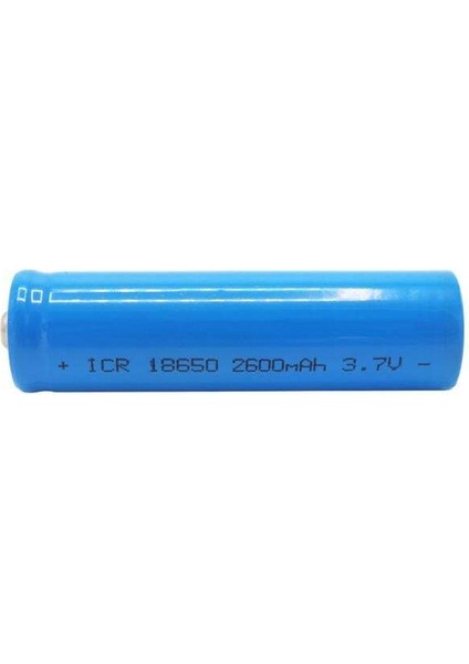 Powermaster 3.7 Volt 2200 Mah Li-Ion 18650 Başlıklı Şarj Edilebilir Tekli Pil fırsatları