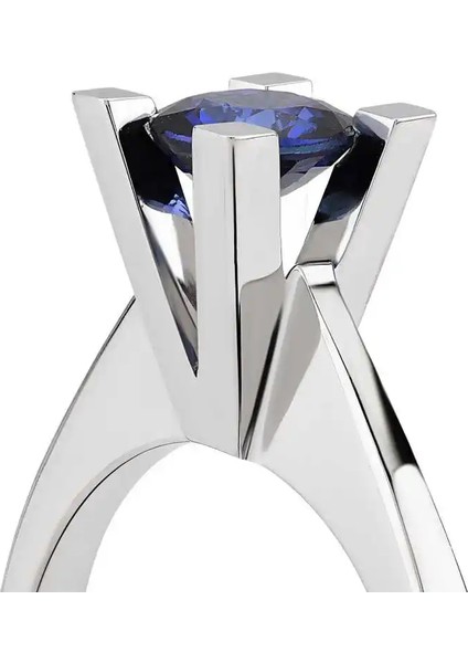 1,00 Karat Safir Tektaş Yüzük modelleri