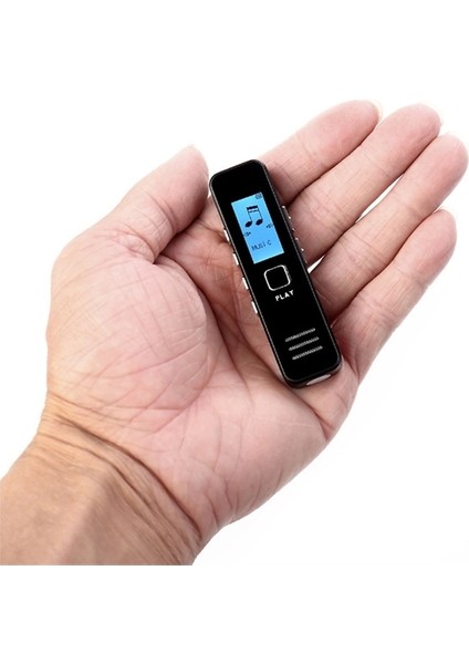 64 GB Yeni Model Dijital Ekranlı+Kulaklık Hediyeli Profesyonel Ses Kayıt Cihazı