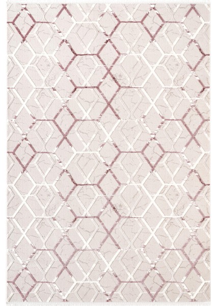 Armada AD001L Gri Halı Lila Geometrik Detaylı Akrilik Tozu Az Salon Halısı Yatak Odası Karidor fiyatları