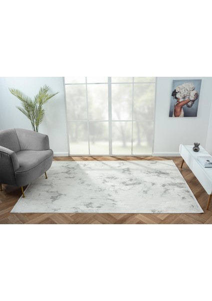 Nexus NX007A Krem Halı Modern Desen Antialerjik Pamuk Taban Salon Halısı Yatak Odası Mutfak Koridor indirimleri