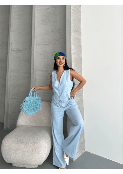 Keten Yelekli Takım