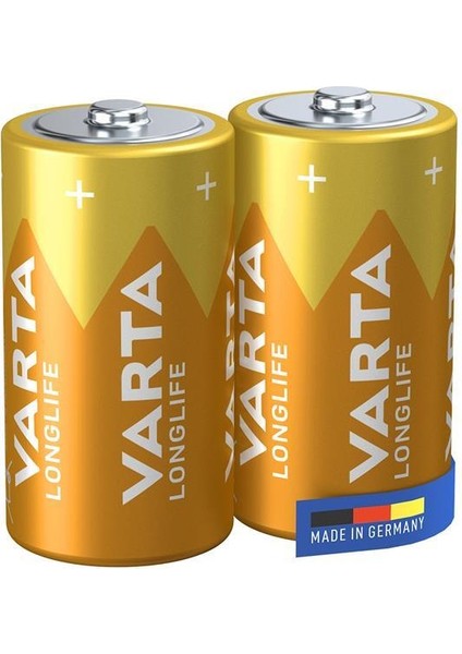 Varta Longlife Power Alkalin Orta Boy C Pil (2'li Paket) fiyatları
