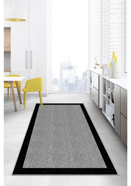 Home Dijital Baskı Yıkanabilir Kaymaz Taban Salon Halısı Mutfak Halısı Koridor Halısı