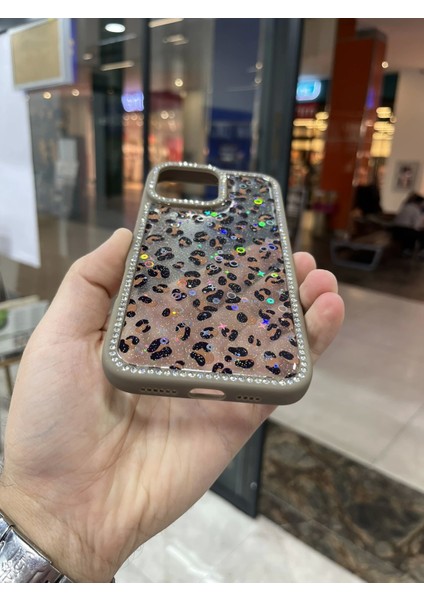Iphone 15 Pro Max Kenarları Elmas Taşlı Kapak Premium Darbe Korumalı Kılıf fiyatları