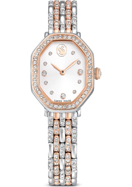 5715521 Swarovski Kol Saati Dextera Octagon:mb Sts Pro/whıte/sts