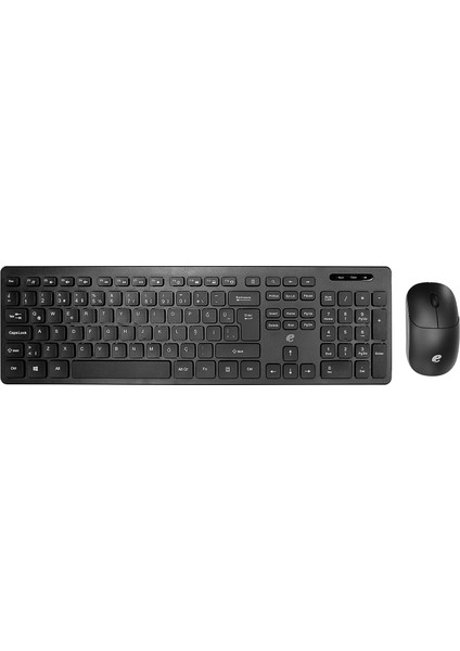 Emachines EAK920 Kablosuz Set Kablosuz Klavye Mouse Set Multimedya 2.4 Ghz Wireless Set Siyah