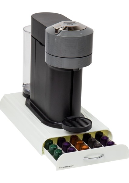 Reader NEST3PC-WHT Anchor - Nespresso Uyumlu Kapsül Çekmecesi, 50 Kapsül Için, Sadece Çekmece