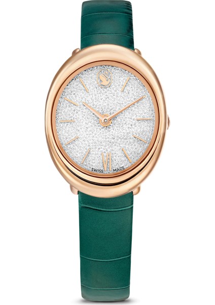 5717536 Swarovski Kol Saati Imber Oval:ls Green/whıte/pro
