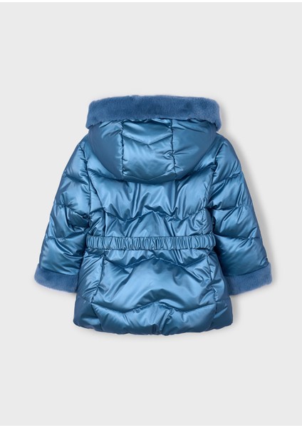 Kız Çocuk Parlak Kaban- 4448 modelleri