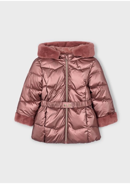 Kız Çocuk Parlak Kaban- 4448 indirimleri