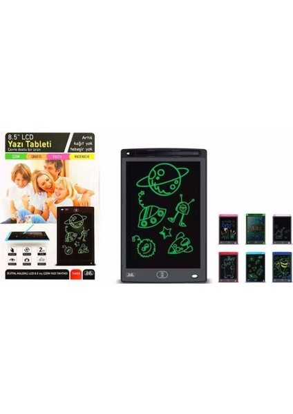 Yazı Tableti Kalemli Çizim Tahtası LCD 8.5 Inç
