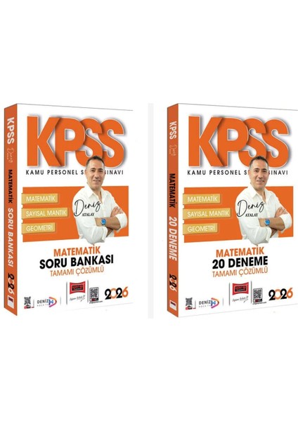 Yargı 2026 Kpss Matematik Çözümlü Soru Bankası ve Deneme Seti - D