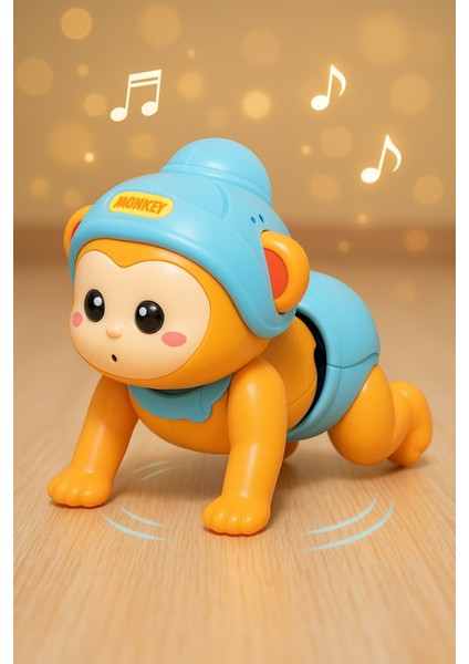 Emeklemeye Yardımcı Typ C Şarjlı , Ses Tekrar Özellikli Müzikli ,emekleyen