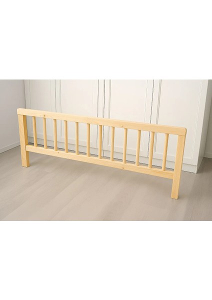 150X50 Hemnes Divan Uyumlu (Naturel) Geçmeli Yatak Bariyeri, Trabzan, Korkuluk