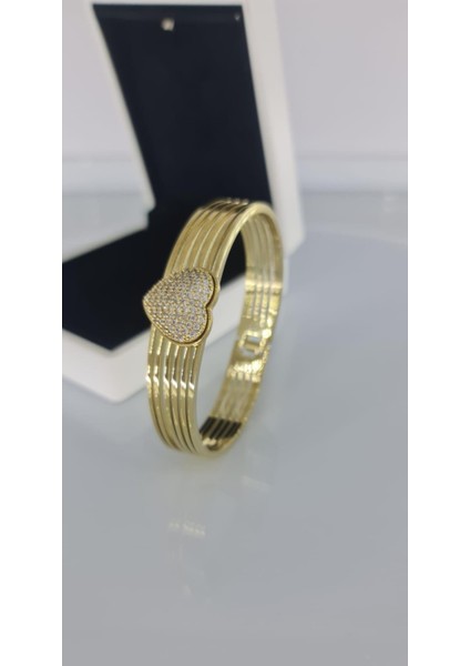 Kalp Çelik Kelepçe Bilezik C089-1 kararmaz solmaz trend aşk sevgiliye hediye fiyatları