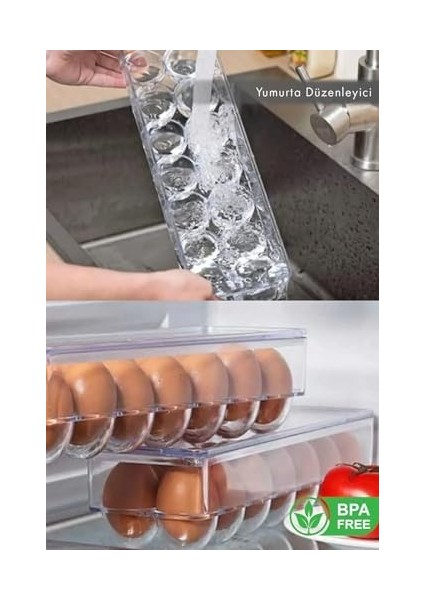 Home 14'lü Kapaklı Yumurta Saklama Kabı Şeffaf fiyatları