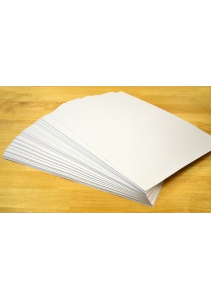 Yapışkanlı Etiket Kağıdı, 21X29.7 Cm, 25 Yaprak, 160 Gr, Tüm Yazıcılarla Uyumlu, Beyaz fiyatları