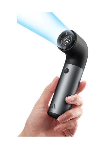 Taşınabilir Taşınabilir Fan, Güçlü Turbo Mini Fan, 19000 Rpm Yüksek Hızlı Aero Pro, 15H Maksimum Soğutma Süresi, 6 Hız Alüminyum Kılıf, Cep Şarj Edilebilir Kişisel Küçük Seyahat Hediyeleri modelleri