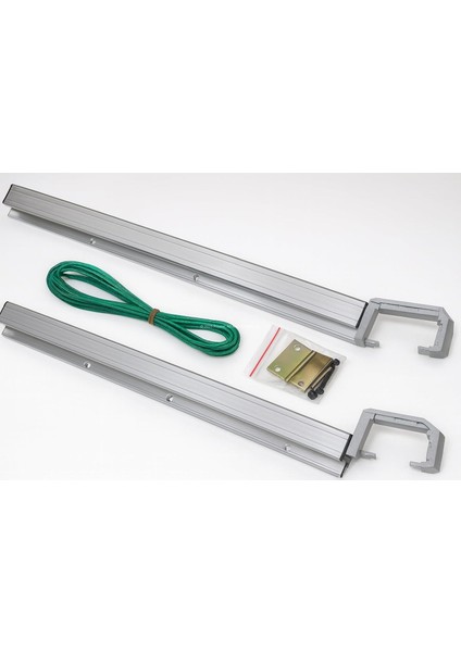 Made Balkon Çamaşır Kurutmalığı, Alüminyum, Kare, Sabit, 5m Kaplamalı Ip Dahil