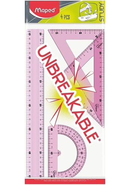 Offis ve Kırtasiye 981701 4 Parça Çizim Seti