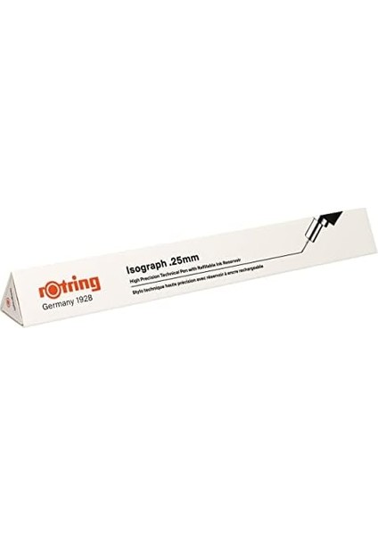 Isograph Teknik Çizim Kalemi, 0,25 Mm, Siyah Mürekkep modelleri