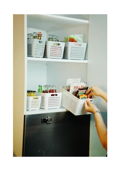 Home 3'lü Küçük Boy Lavin Süzgeç (2 Litre) Ekru fiyatları