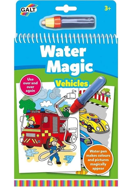 Water Magic Vehicles Suyla Boyama Kitabı (1004933)