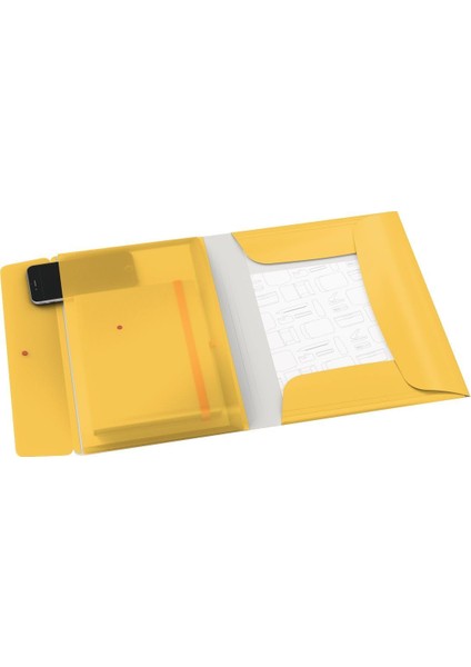 Cosy Cepli Mobil Lastik Kilitli Ince Dosya A5