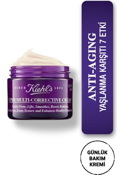 Super Multi Corrective Yaşlanma Karşıtı 7'li Etki Sunan Bakım Kremi 75 ml