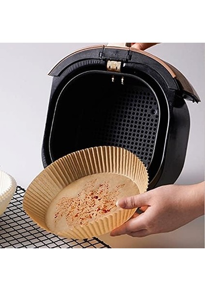 Air Fryer Pişirme Yağlı Kağıdı Yağ Geçirmez Yapışmaz Gıda Bir Çok Modele Uyumlu Pişirme Kağıdı Yuvarlak Tabak Model fiyatları