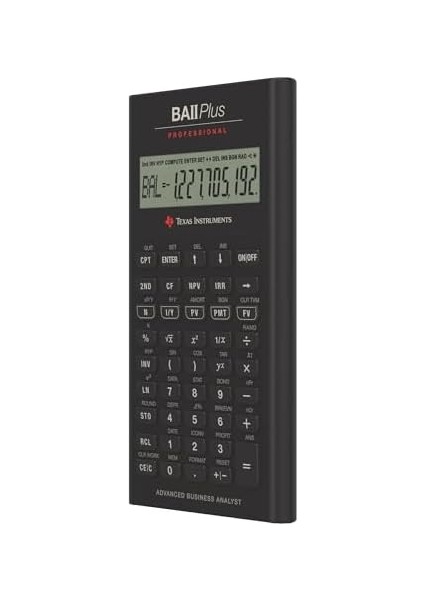 Instruments Ba Iı Plus Professional Finansal Hesap Makinesi fiyatları