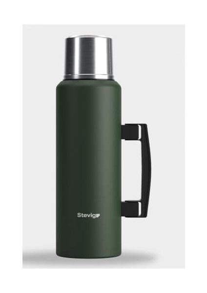 4 Camp Klasik Vakumlu Kulplu Çelik Termos 1.5 Lt. Green ST-206 modelleri