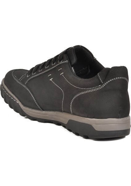 Siyah Hakiki Deri Erkek Outdoor Ayakkabı fırsatları